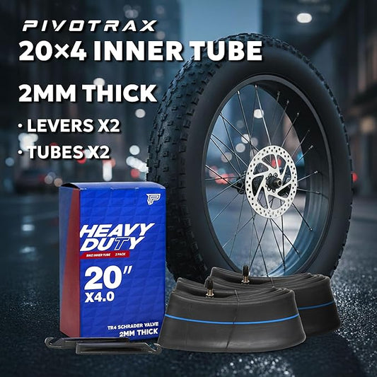 Pivotrax E-Bike Tube 20 x 4.0 2mm (2pk)