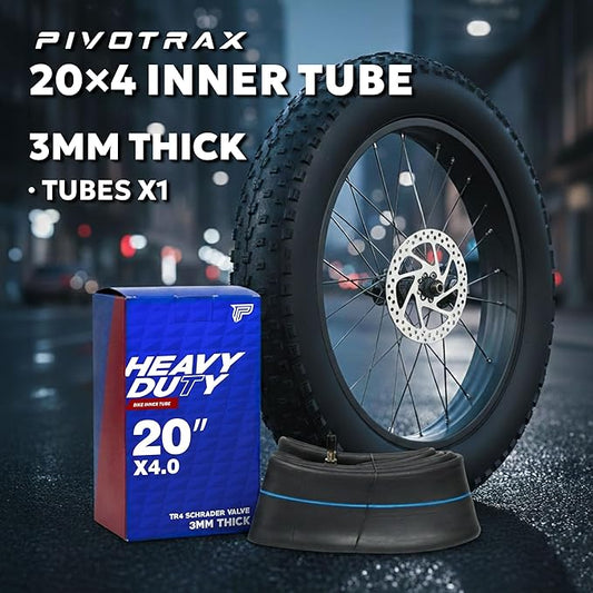 Pivotrax E-Bike Tube 20 x 4.0 3mm (1pk)