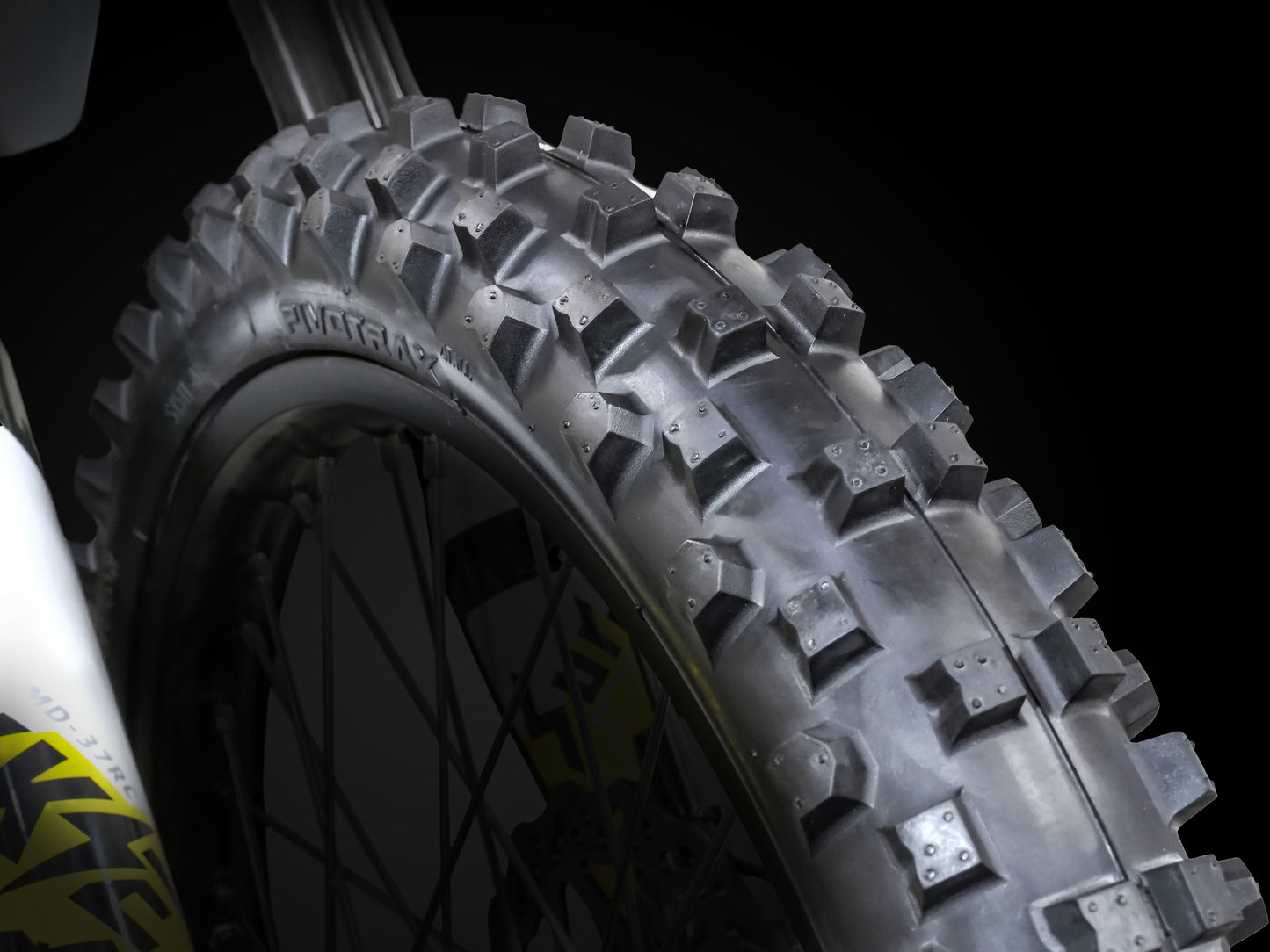 PIVOTRAX E-Bike Tire - Size: 70/100-19 Position: Front Compatible with: Surron, Talaria, Eride Pro